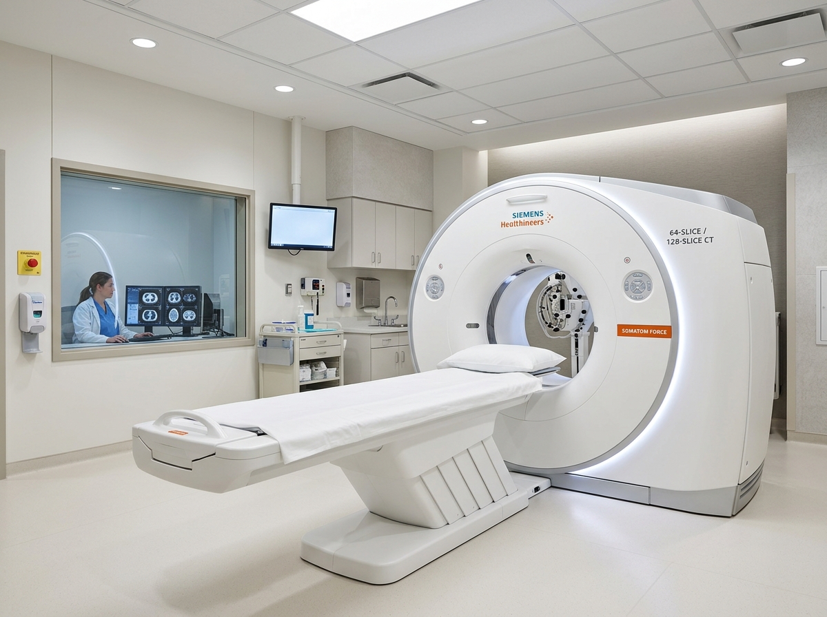 SOMATOM Multi-Slice CT Scanner Scan Room Integration
