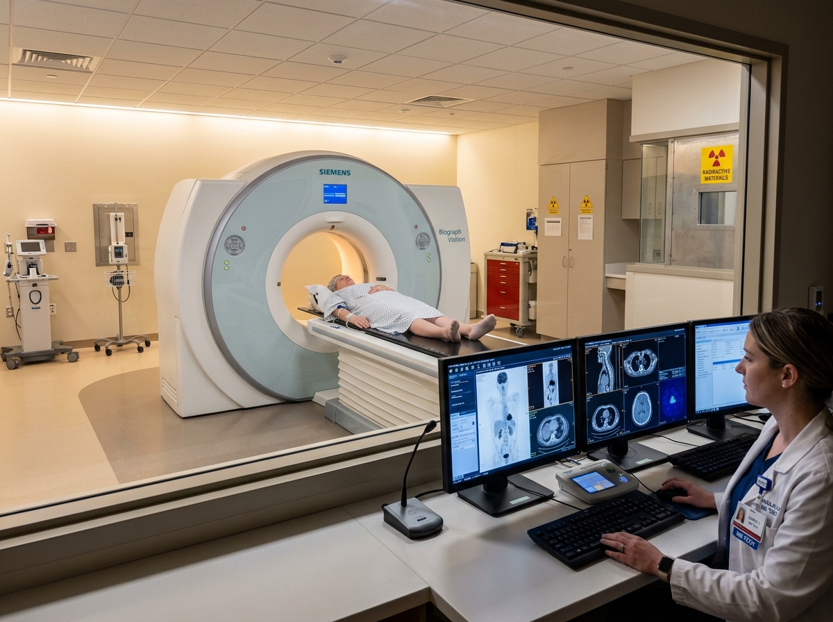 Molecular Oncology PET-CT Scanner Examination Suite